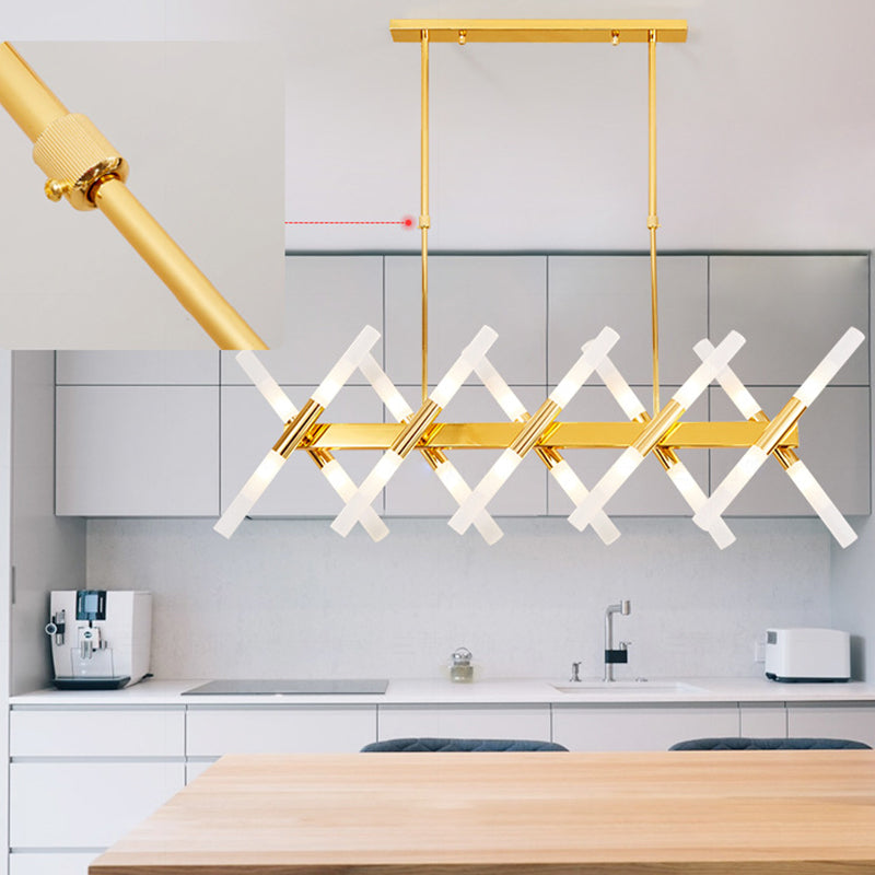 Luce a ciondolo a LED ACRILICA LED ISLANDE IN MODERNO CREATIVO CHE CREATIVO LIGHIO DI IRRO PER LA PAGA