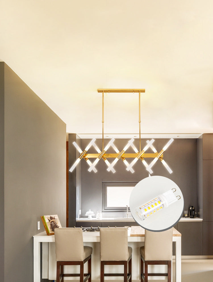 Luce a ciondolo a LED ACRILICA LED ISLANDE IN MODERNO CREATIVO CHE CREATIVO LIGHIO DI IRRO PER LA PAGA