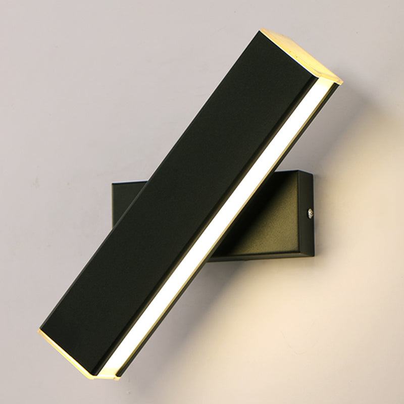 Modern Minimalist Style Rectangle Shade Multe Montate Metal 1 Light Sconce Light Set per camera da letto