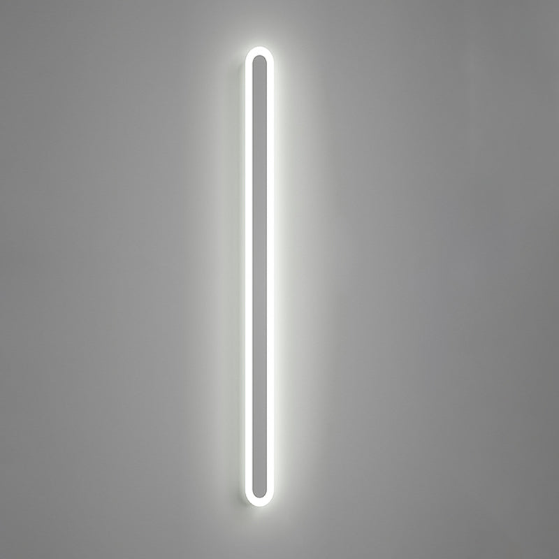 Modern Minimalist Style Linear Sconce Light Fixtures Acrylic Wall Lighting Ideas for Living Room
