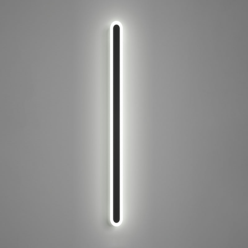Modern Minimalist Style Linear Sconce Light Fixtures Acrylic Wall Lighting Ideas for Living Room