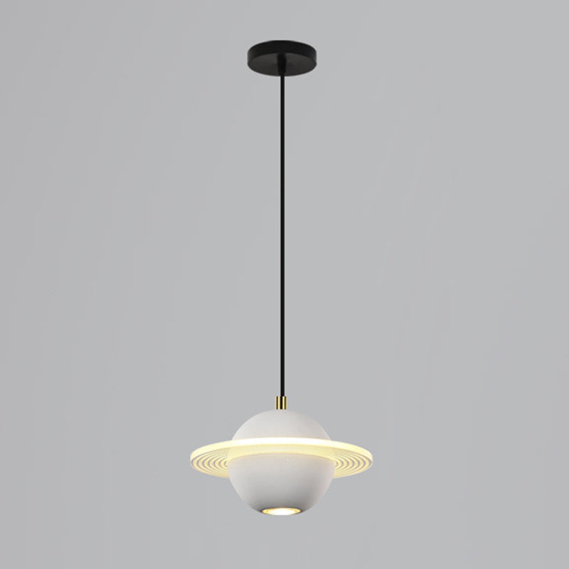 Modern Minimalist Style Global Pendant Lighting Fixtures Cement Hanging Pendant Lights for Living Room