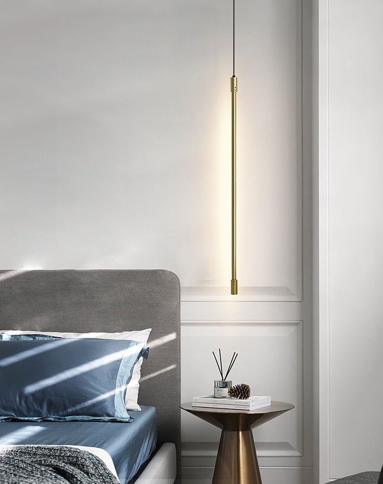 Assayeur de pendentif linéaire minimaliste moderne