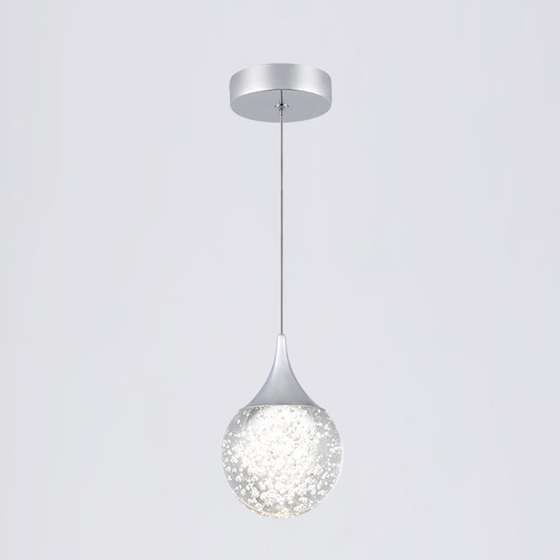 Mini Crystal Plafond Suspension lampe LED moderne LEMPORT DE PROSITIF POUR LA CHAMBRE