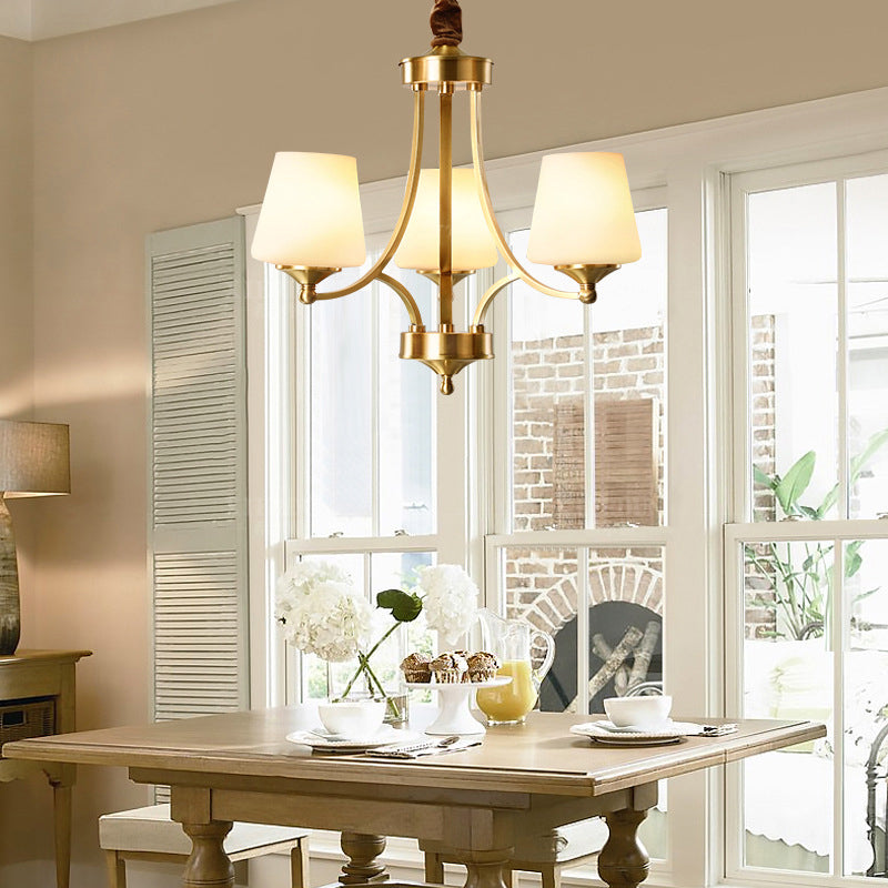 Starburst Frosted Glass Chandelier Pendant Light Antique Living Room Chandelier Lighting