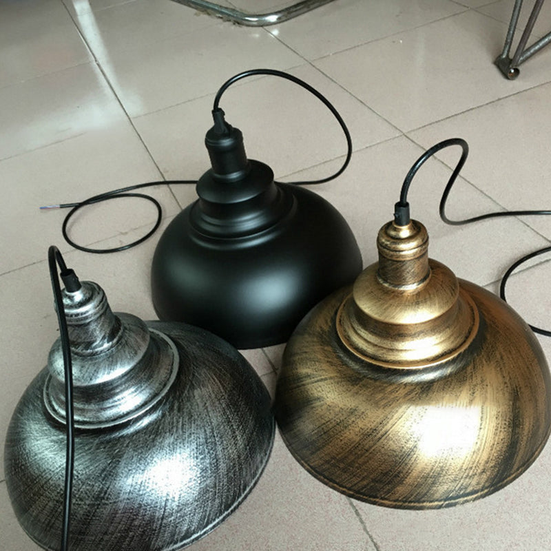 Industrial Barn Commercial Pendant Lighting Metal 1 Light Pendant Light Kit for Dinning Room