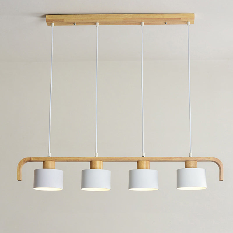 Moderno isola a sospensione a soffitto in legno colore della stanza per interni