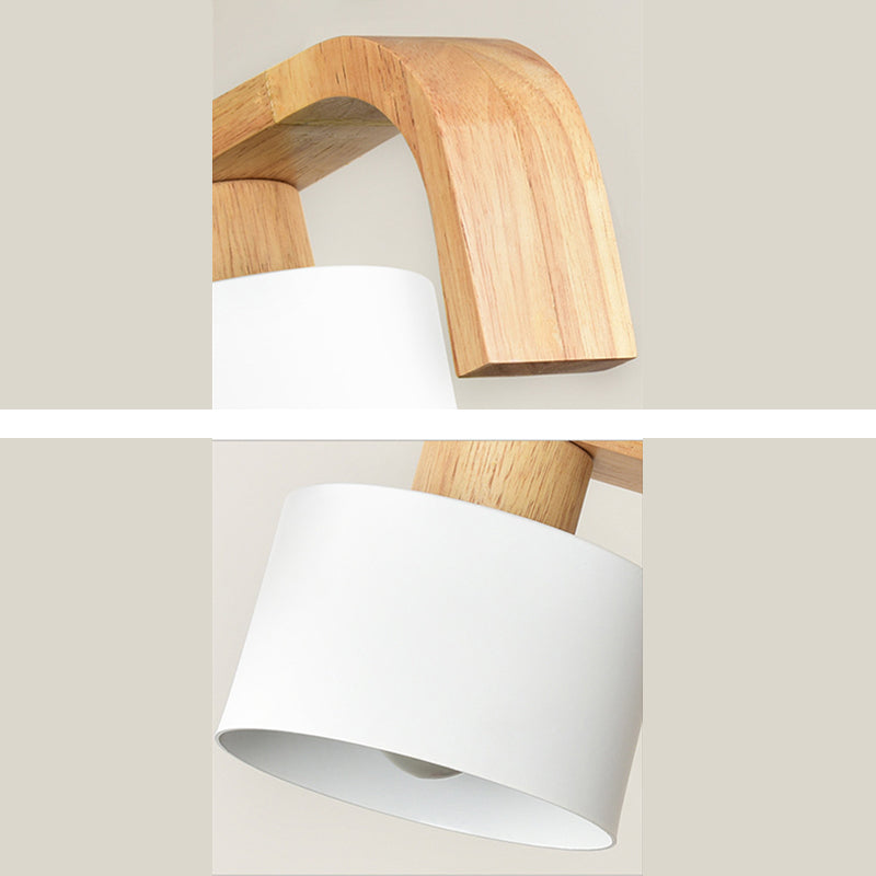 Moderno isola a sospensione a soffitto in legno colore della stanza per interni