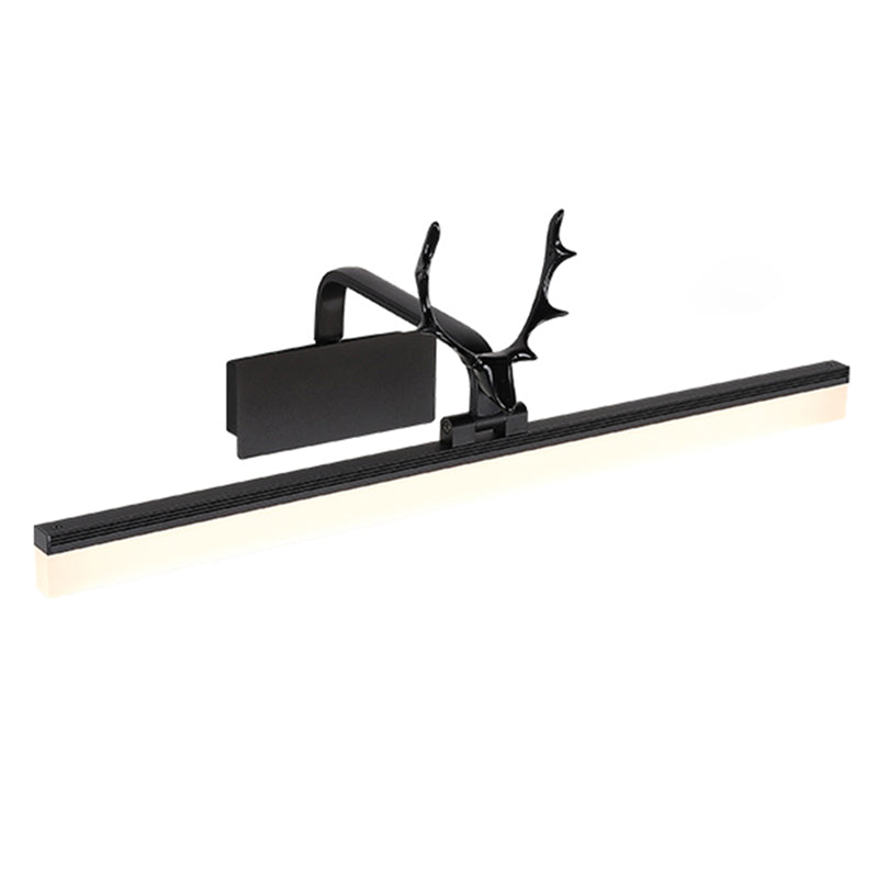Modern Minimalist Style Linear Wall Mounted Vanity Lights Metal Vanity Sconce for Toilet