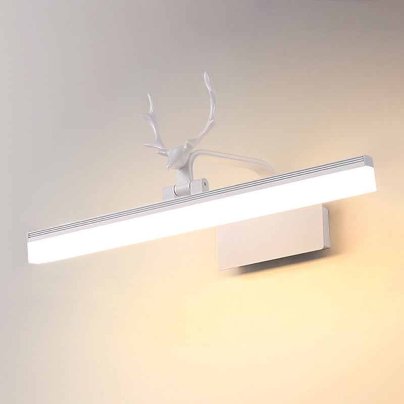 Modern Minimalist Style Linear Wall Mounted Vanity Lights Metal Vanity Sconce for Toilet
