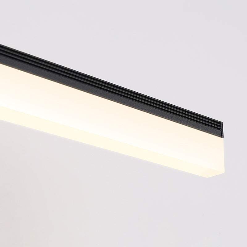 Modern Minimalist Style Linear Wall Mounted Vanity Lights Metal Vanity Sconce for Toilet