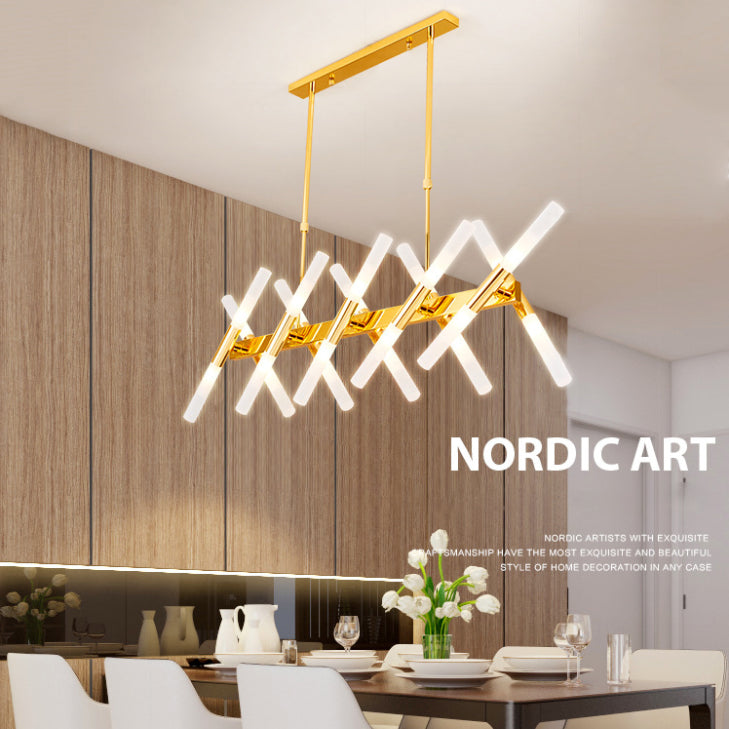 Luce a ciondolo a LED ACRILICA LED ISLANDE IN MODERNO CREATIVO CHE CREATIVO LIGHIO DI IRRO PER LA PAGA