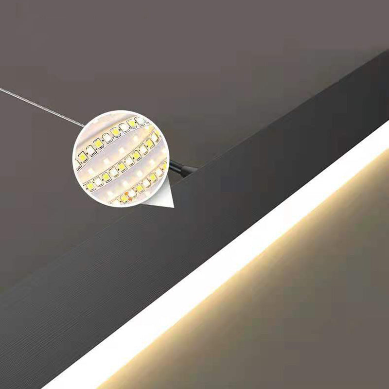 Aluminium zeitgenössischer Stil 3-Tier-Hänge-Leuchten 3-Lights LED-Droplampe