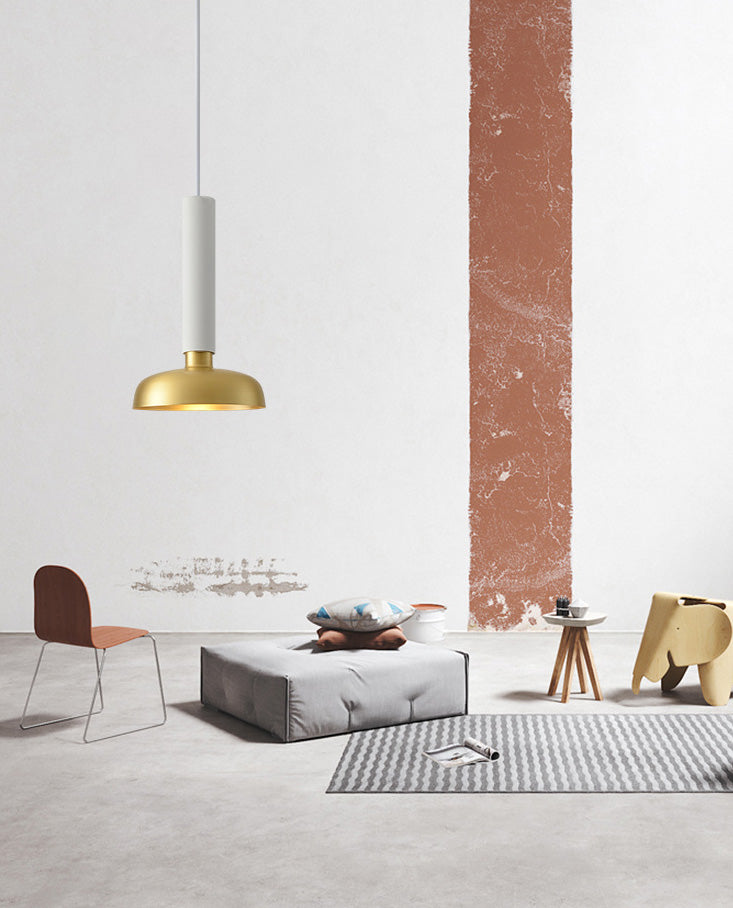 Taschenlampe geformte Esszimmer Deckenleuchte Metall 1-Licht postmoderner Pendellicht