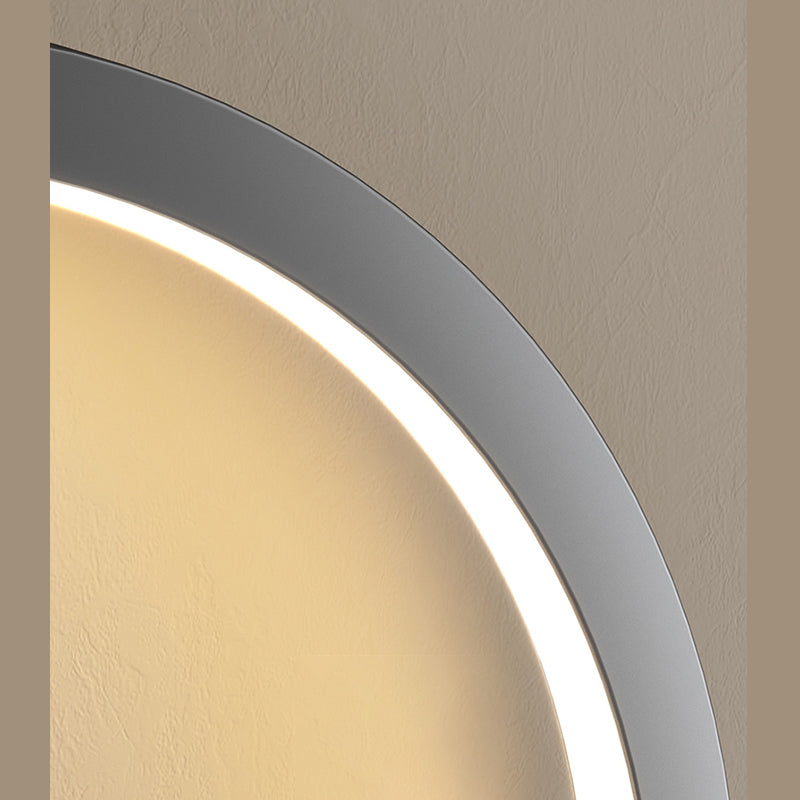 Modern Minimalist Style Regular Wall Mounted Light Fixture Metal 1 Light Wall Light Sconces for Living Room