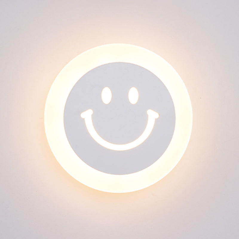 Moderne minimalistische stijl ronde schijf muur licht stonzes acryl sconce lichten voor woonkamer