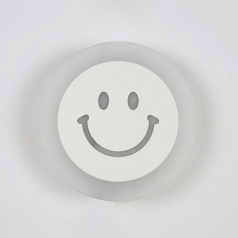 Moderne minimalistische stijl ronde schijf muur licht stonzes acryl sconce lichten voor woonkamer