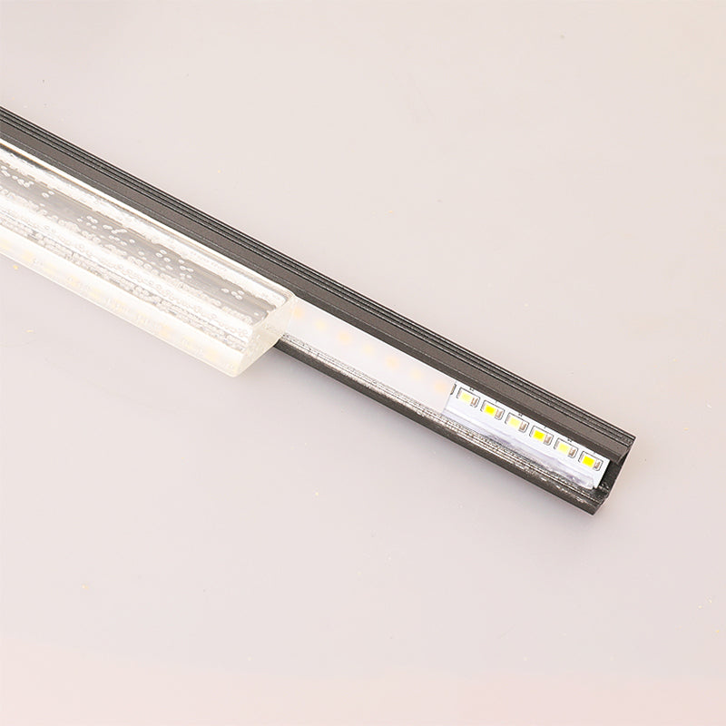 Modern Minimalist Style Streamlined Wall Mounted Vanity Lights Metal Vanity Sconce for Toilet
