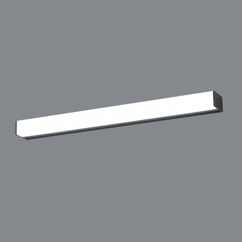 Modern Minimalist Style Rectangle Led Bathroom Vanity Light Fixtures Acrylic Vanity Sconce for Toilet