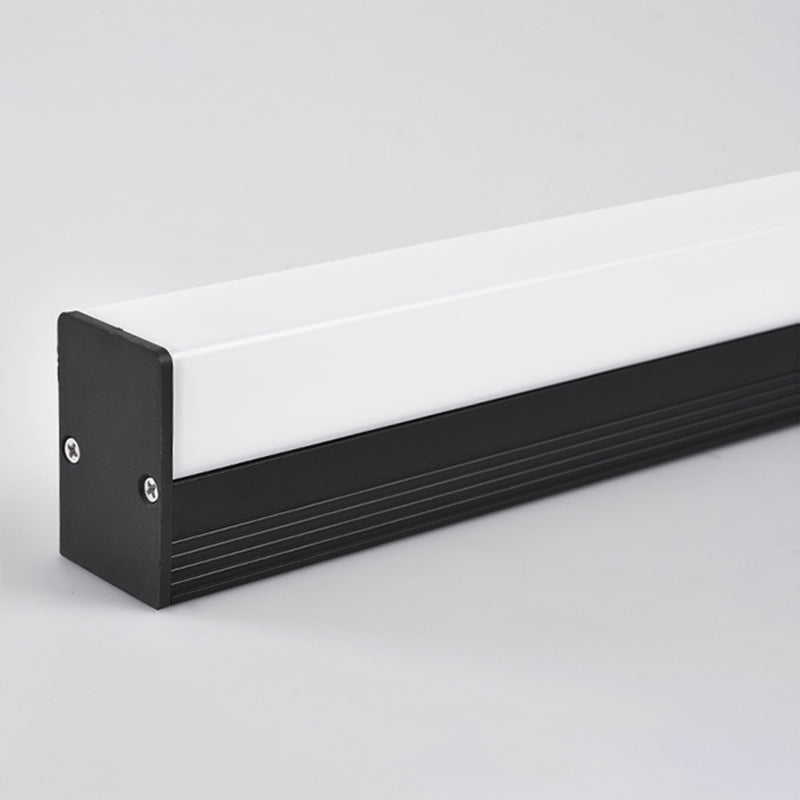 Modern Minimalist Style Rectangle Led Bathroom Vanity Light Fixtures Acrylic Vanity Sconce for Toilet