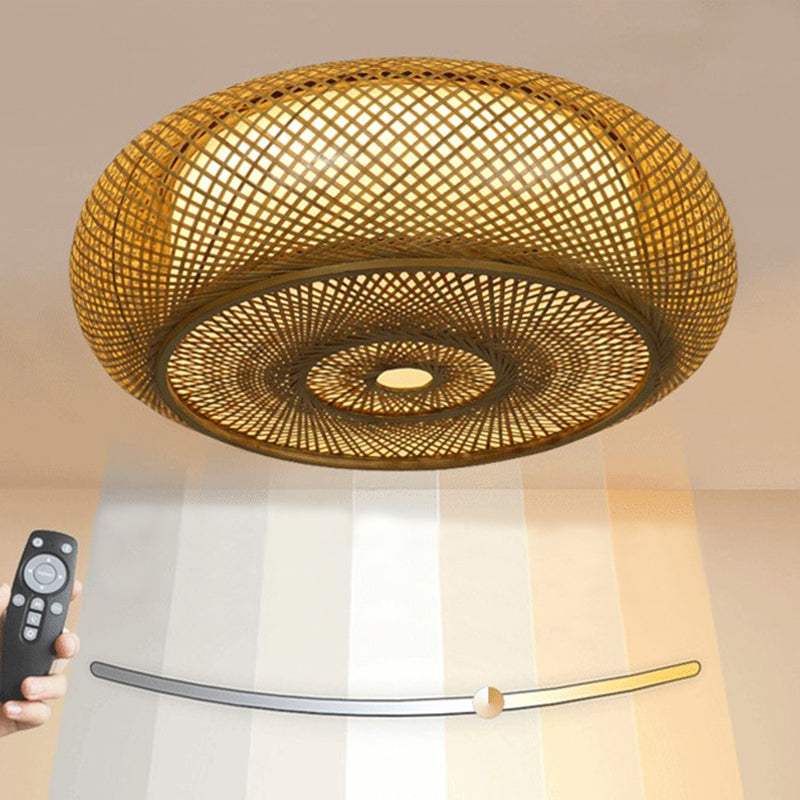 Éclairage de magasin de restaurant de luminaire de plafond encastré en bambou