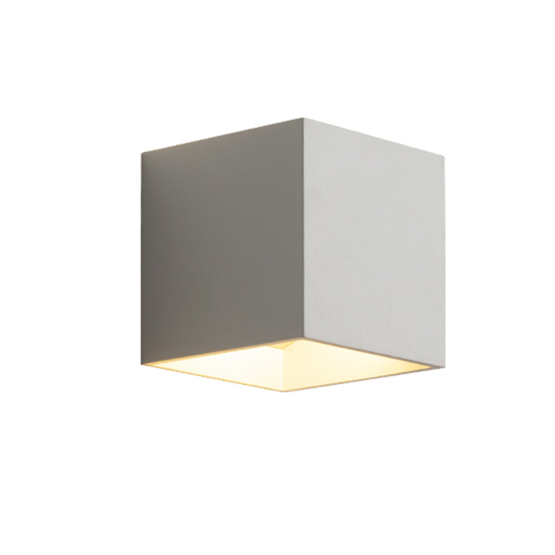 Metalen vierkante wand gemonteerd verlichtingsarmatuur moderne minimalistische stijl wandlichtwagentjes voor woonkamer