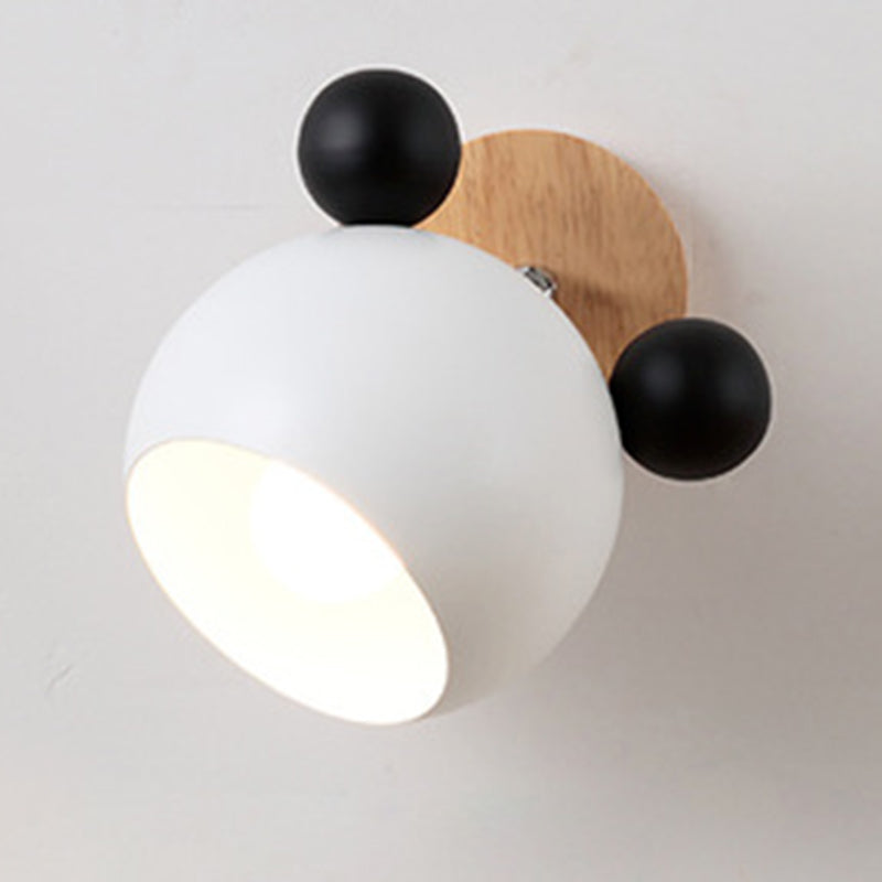 7 "H MacAroon Style Cartoon Mini Wall Lampada Nordic Stile Simplezza SIMPLICITÀ SCONCI