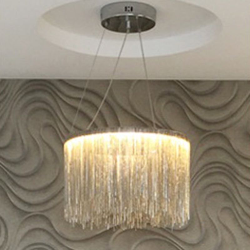 Luci a sospensione a sospensione per il ristorante per ristorante per ristorante per ristorante le luci del soffitto a sospensione di lampadaria circolare contemporanea per ristorante