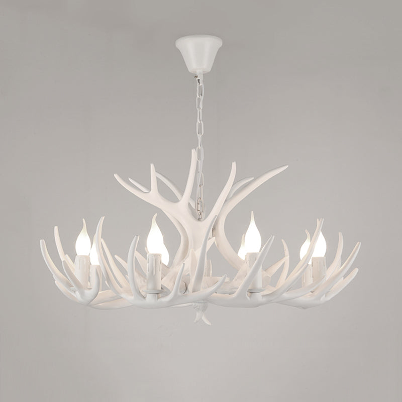 Chandelier Pendant Light Traditional Metal Candle-Style Chandelier Lighting Fixture