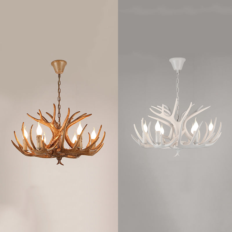 Chandelier Pendant Light Traditional Metal Candle-Style Chandelier Lighting Fixture