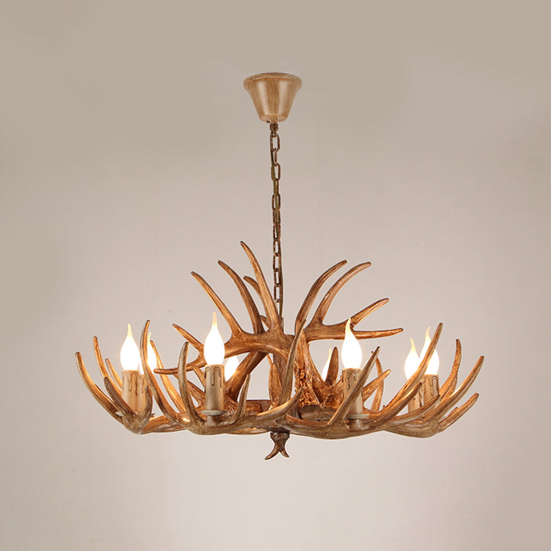 Chandelier Pendant Light Traditional Metal Candle-Style Chandelier Lighting Fixture