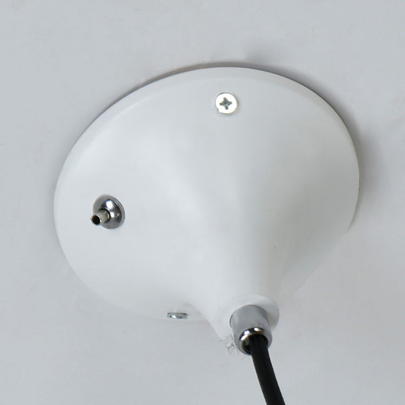 Driehoekige eetkamer ophanging verlichting metaal 1-licht Noordse hanger plafondlicht