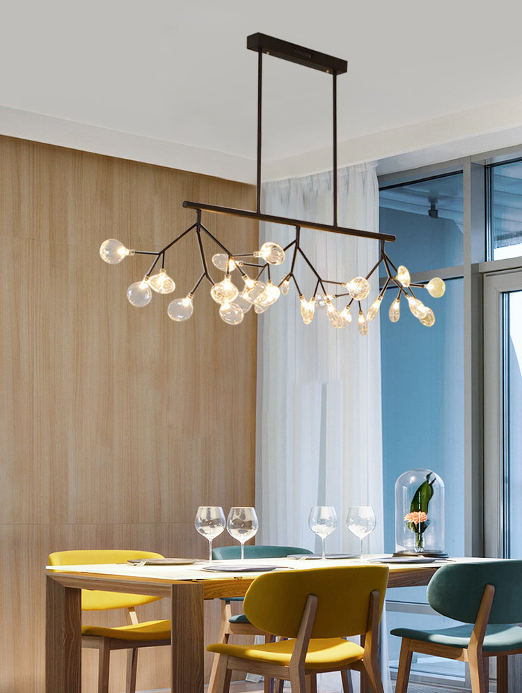Fireflies Island Affermazione Light Minimalistic Metal Hanging Kit per sala da pranzo