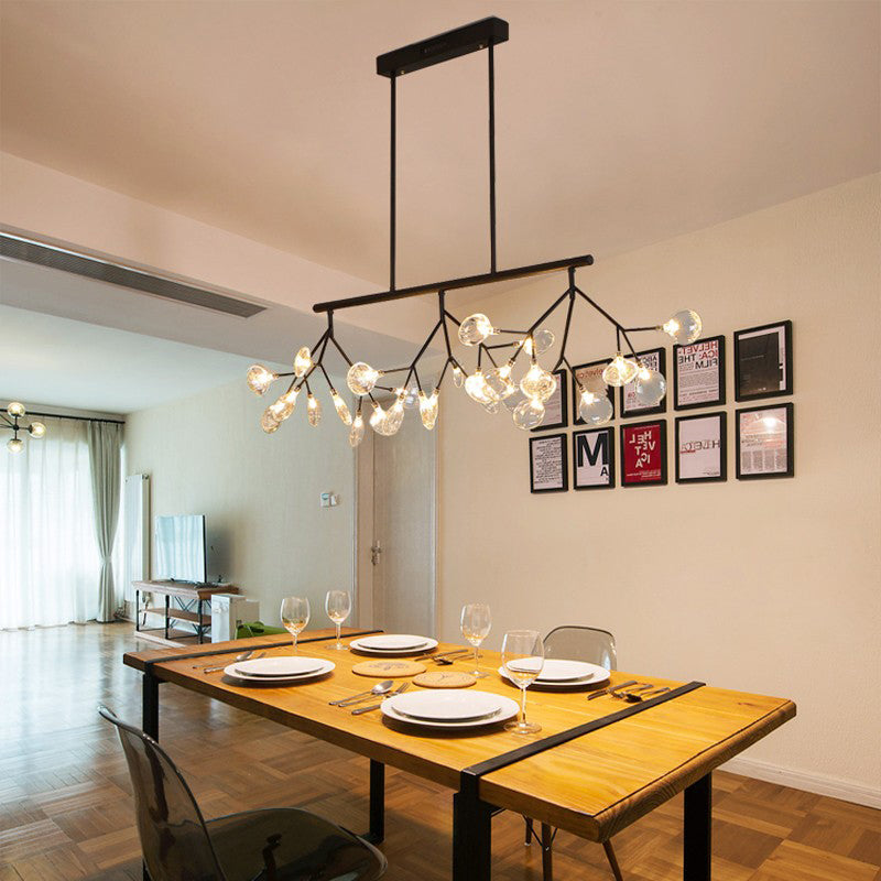 Fireflies Island Affermazione Light Minimalistic Metal Hanging Kit per sala da pranzo