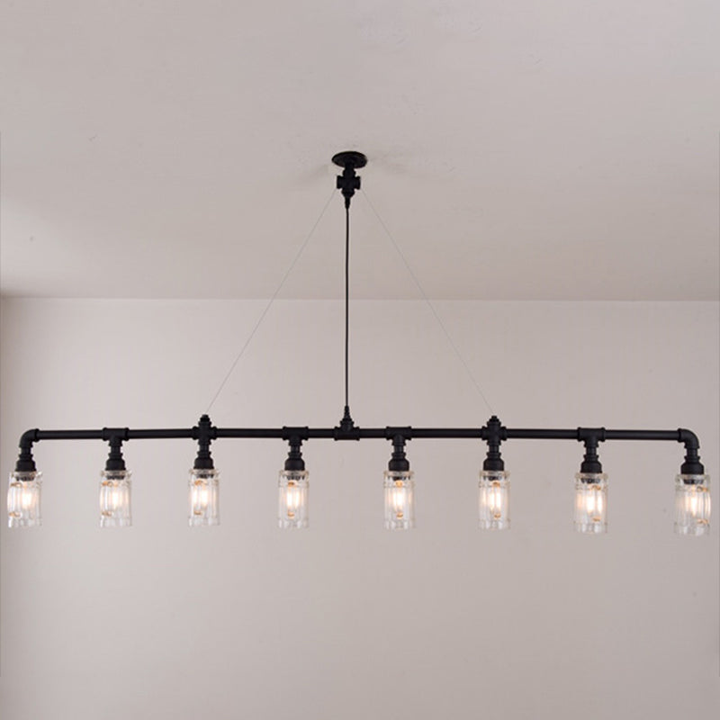 Wine Bottle Wrought Iron Island Lighting Industrial Style Over Island Lighting for Bar