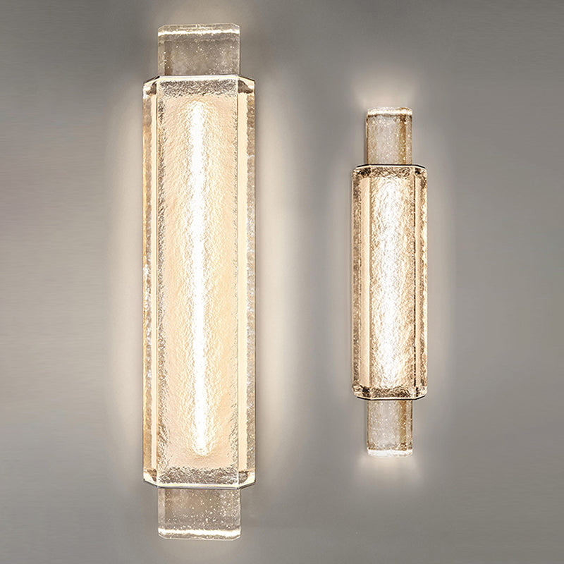Transparent Crystal LED Sconce Light Post-modern Style Home Decorative Wall Mount Lamp