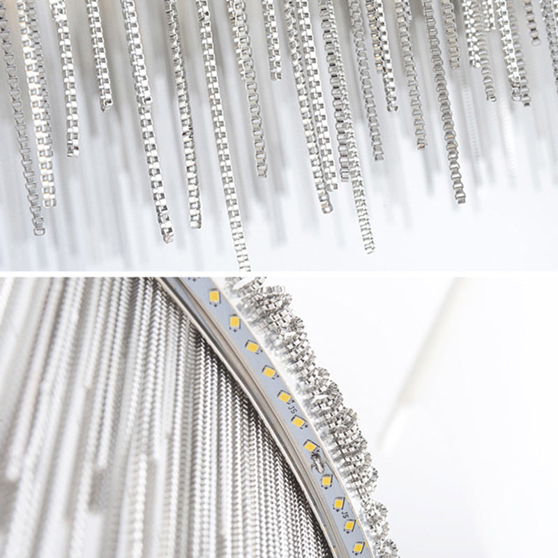 Luci a sospensione a sospensione per il ristorante per ristorante per ristorante per ristorante le luci del soffitto a sospensione di lampadaria circolare contemporanea per ristorante