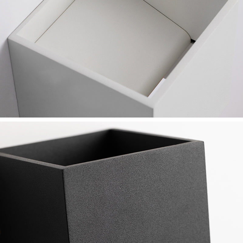 Metalen vierkante wand gemonteerd verlichtingsarmatuur moderne minimalistische stijl wandlichtwagentjes voor woonkamer