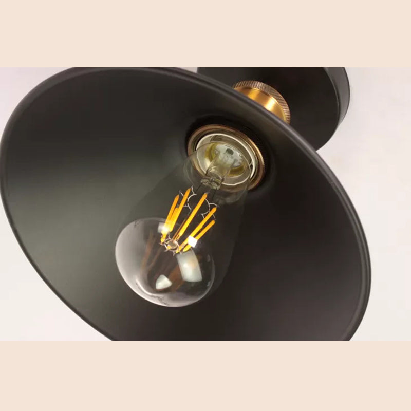 Industrial Ceiling Light Fixture Single Pendant Retro Bedroom Light Room Lighting