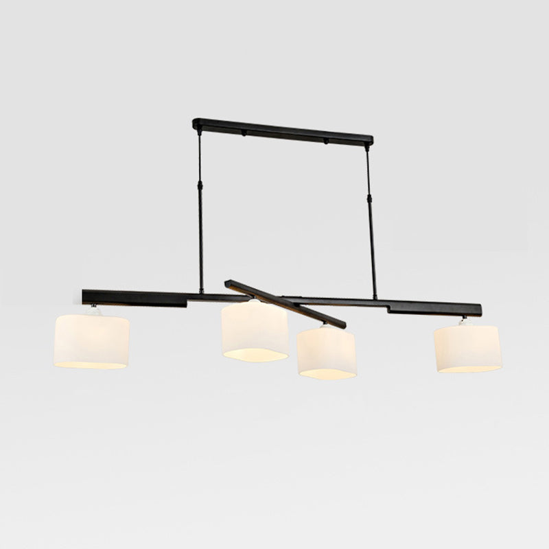 Industrial Linear Chandelier Multi-Light Pendant Coffee Shop Reataurant Light Indoor Light