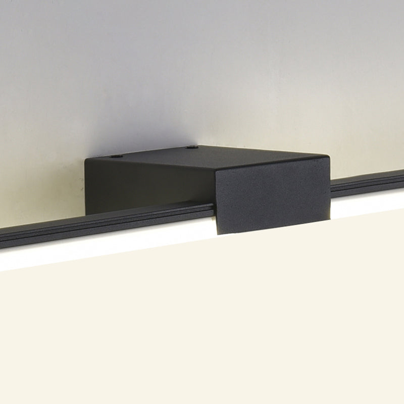 Modern Minimalist Style Linear Wall Mounted Vanity Lights Metal Vanity Wall Light Fixtures for Bathroom