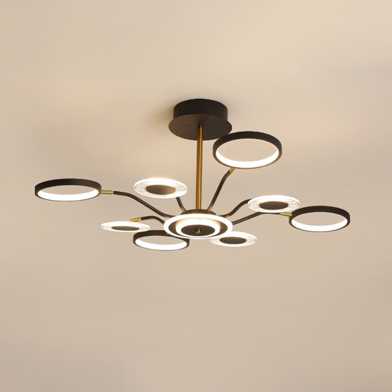 Lampada il lampadario Sputnik Light Segnalizzazione moderna Simplicità Acrilico Acrilico Illuminazione per il ristorante