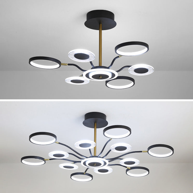 Lampada il lampadario Sputnik Light Segnalizzazione moderna Simplicità Acrilico Acrilico Illuminazione per il ristorante