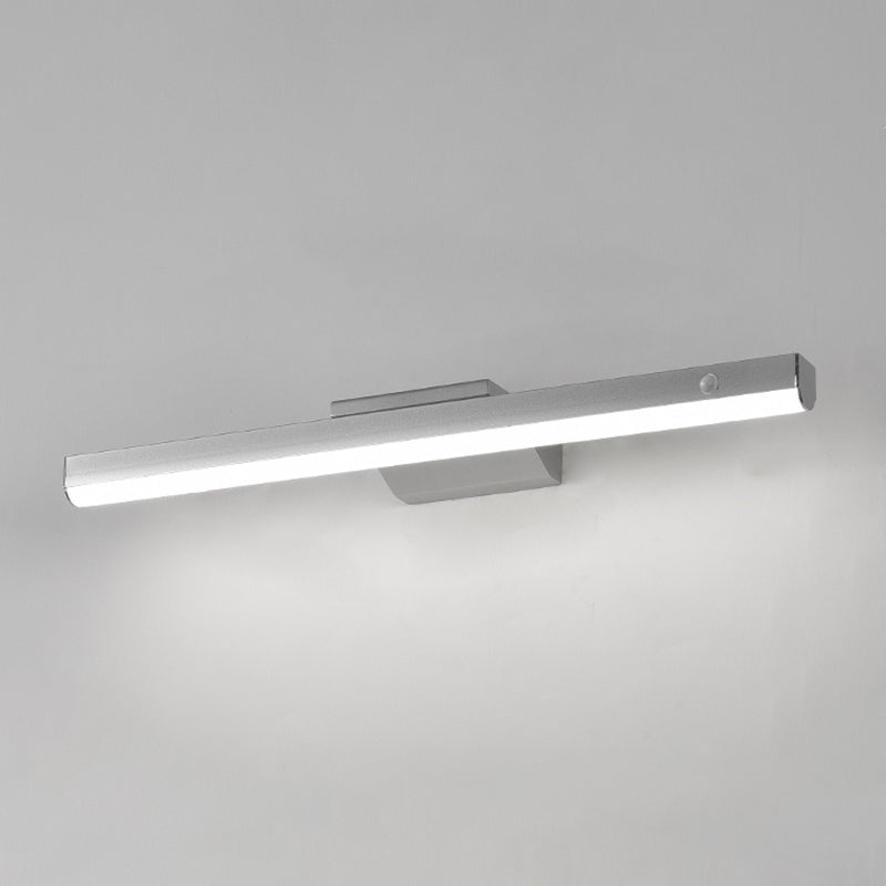 Modern Minimalist Style Linear Wall Mounted Vanity Lights Acrylic 1 Light Vanity Wall Light Fixtures