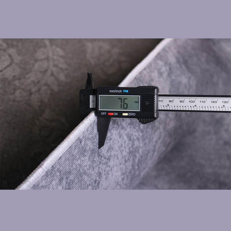 Marble Print Indoor Rug Polyester Modern Rug Stain Resistant Carpet for Living Room