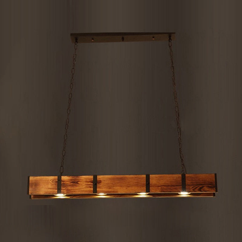 COLORE DI LEGGIO LUCE PENDANTE ISLANDE RETTANGULER