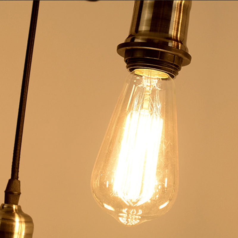 Lineare Inselbeleuchtungskörper industrielles Holzheizbeleuchtung für das Restaurant