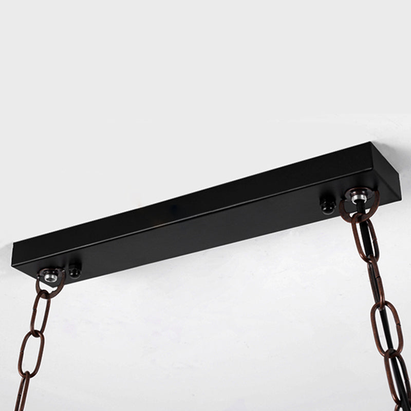 Lineare Inselbeleuchtungskörper industrielles Holzheizbeleuchtung für das Restaurant