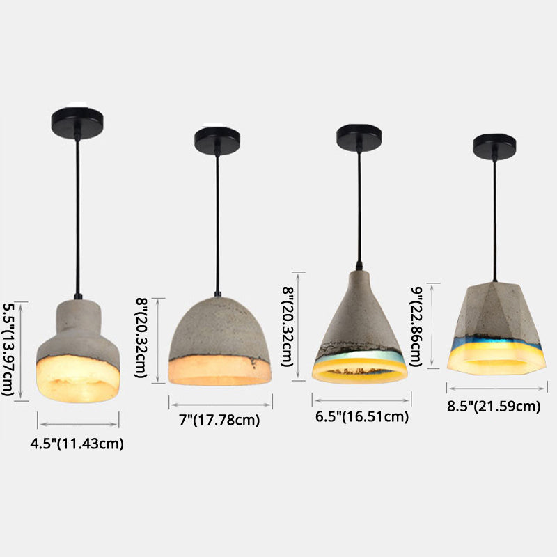 Moderne minimalistische Anhänger -Beleuchtungskörper mit einstellbar