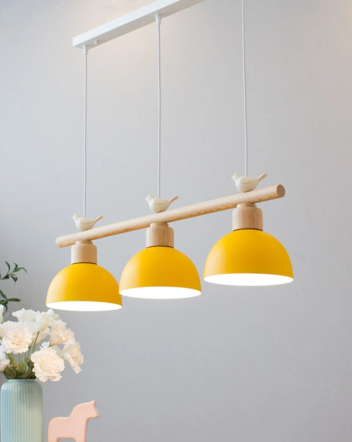 Metal 3 Lights Island Pendant Lighting Round Minimalist Island Light Fixtures for Dining Room